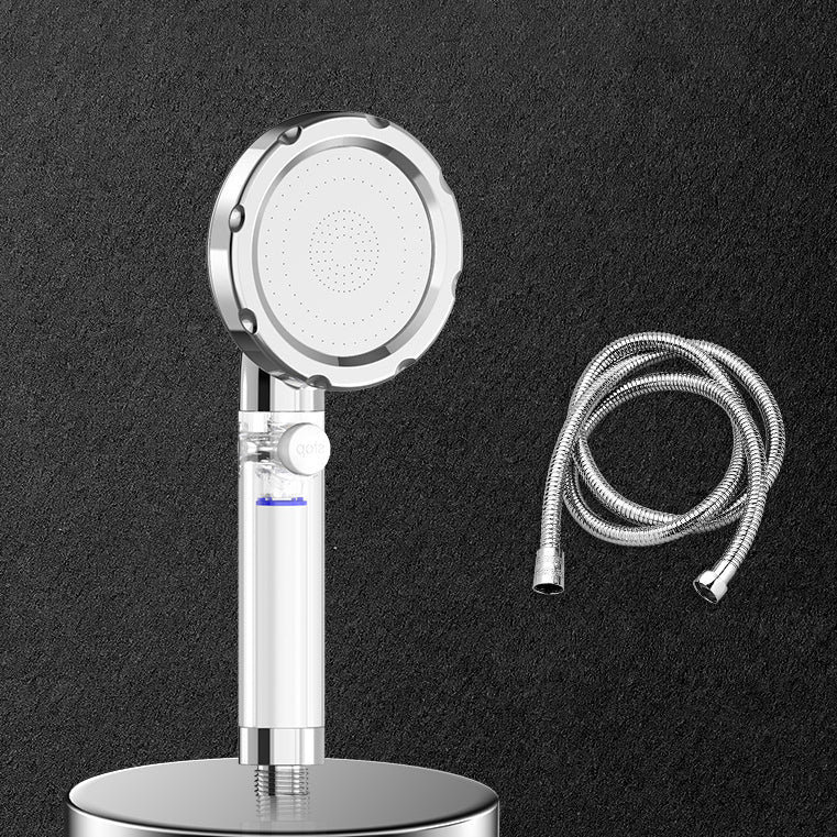BowLift | Silver Hand Shower Standard Round Showerhead Combo