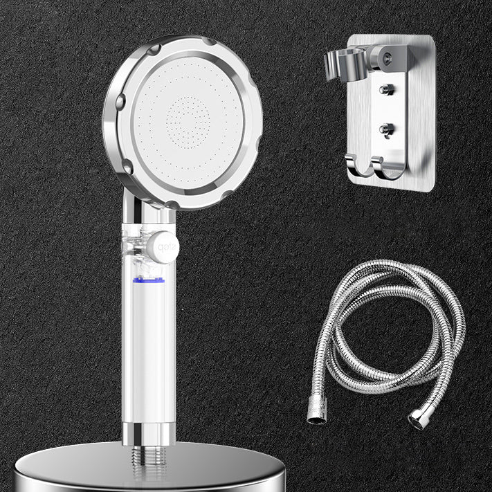 BowLift | Silver Hand Shower Standard Round Showerhead Combo