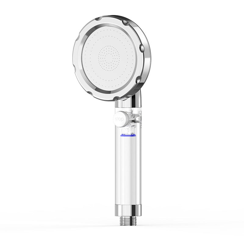BowLift | Silver Hand Shower Standard Round Showerhead Combo