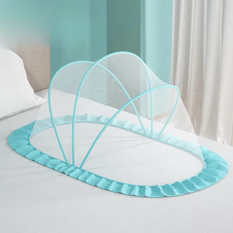 BowLift | Foldable Baby Crib with Mosquito Net and Soft Mattress Set