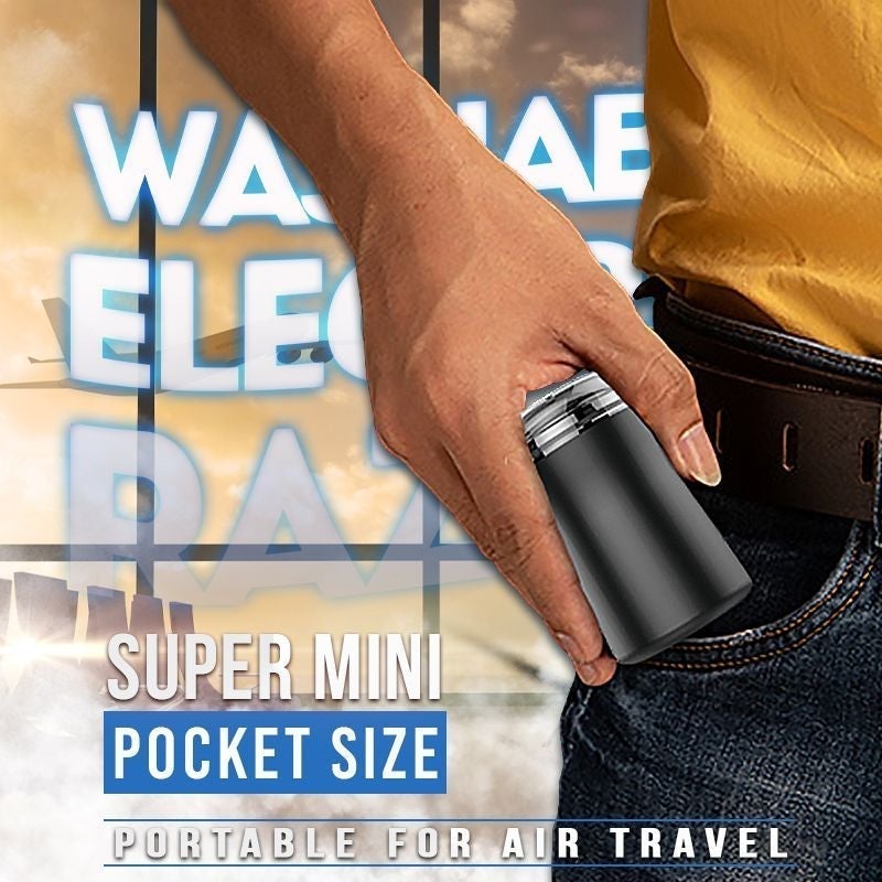 BowLift | Pocket Size Washable Electric Razor
