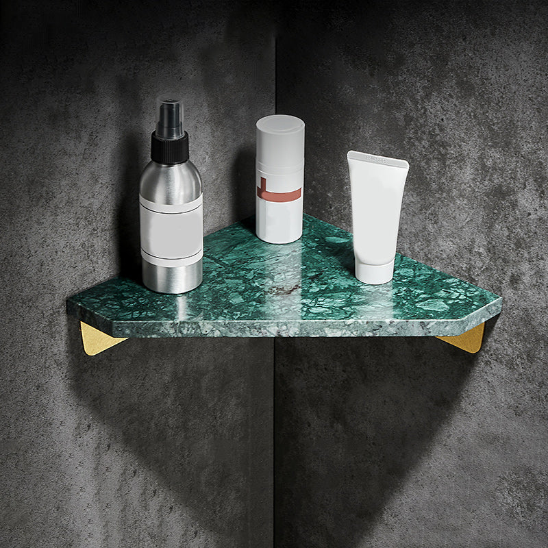 BowLift | Aluminum Bathroom Accessory Set 4 cm high Marble Bath Shelf