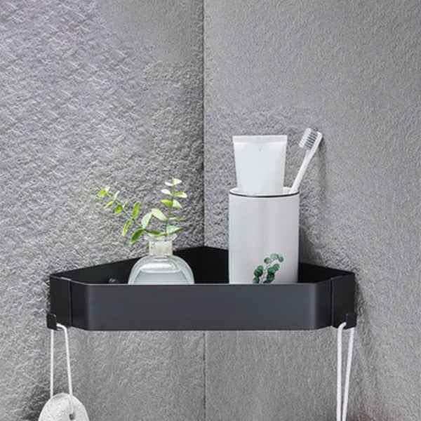 BowLift | Contemporary Stainless Steel Bathroom Shelf 2-piece Bathroom Accessory Set