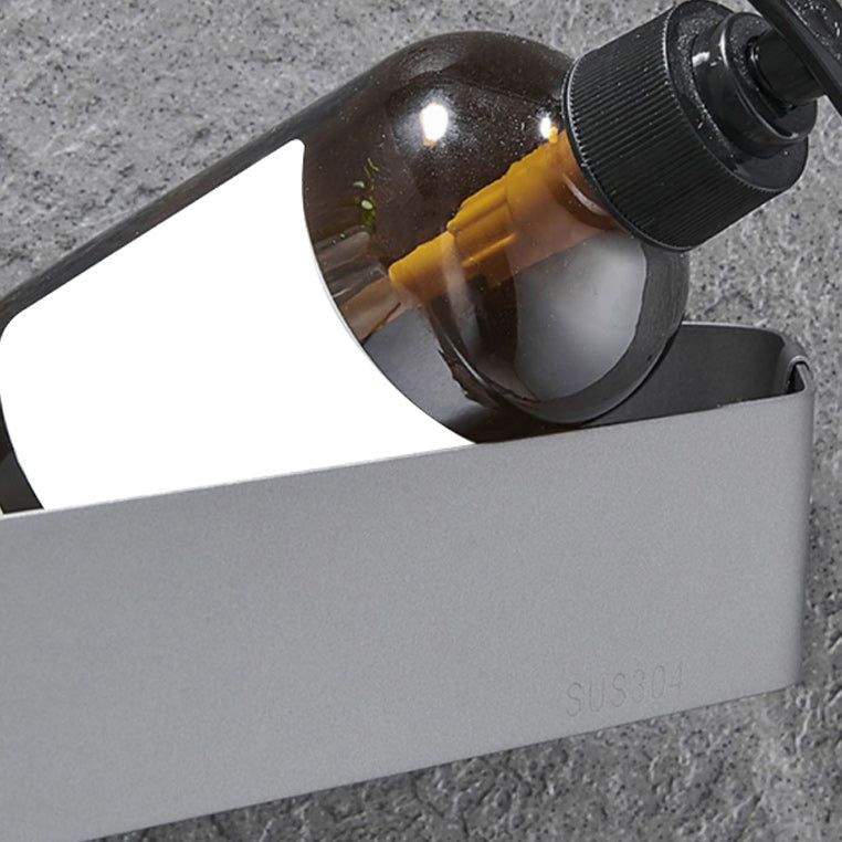 BowLift | Contemporary Stainless Steel Bathroom Shelf 2-piece Bathroom Accessory Set