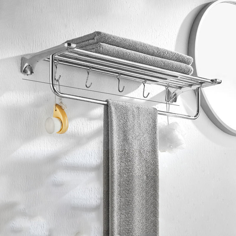 BowLift | Silver Bathroom Accessories Hardware Set Modern Bathroom Accessories Kit