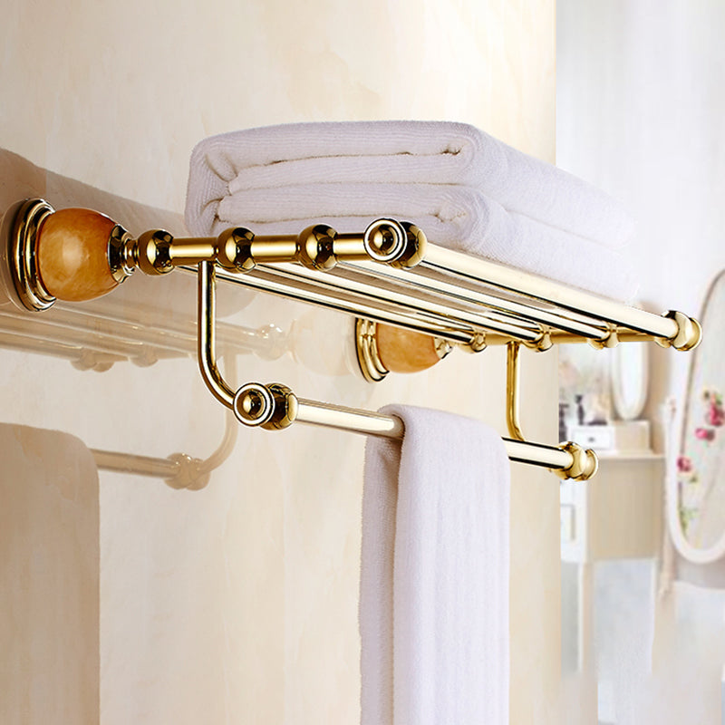 BowLift | Polished Gold Bathroom Set Metal Bathroom Accessories Hardware Set