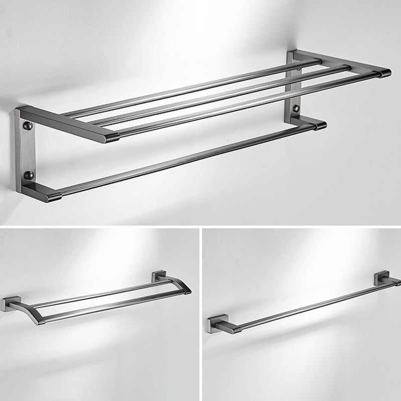 BowLift | Matte Gray Bathroom Set Metal Bathroom Accessories Hardware Set