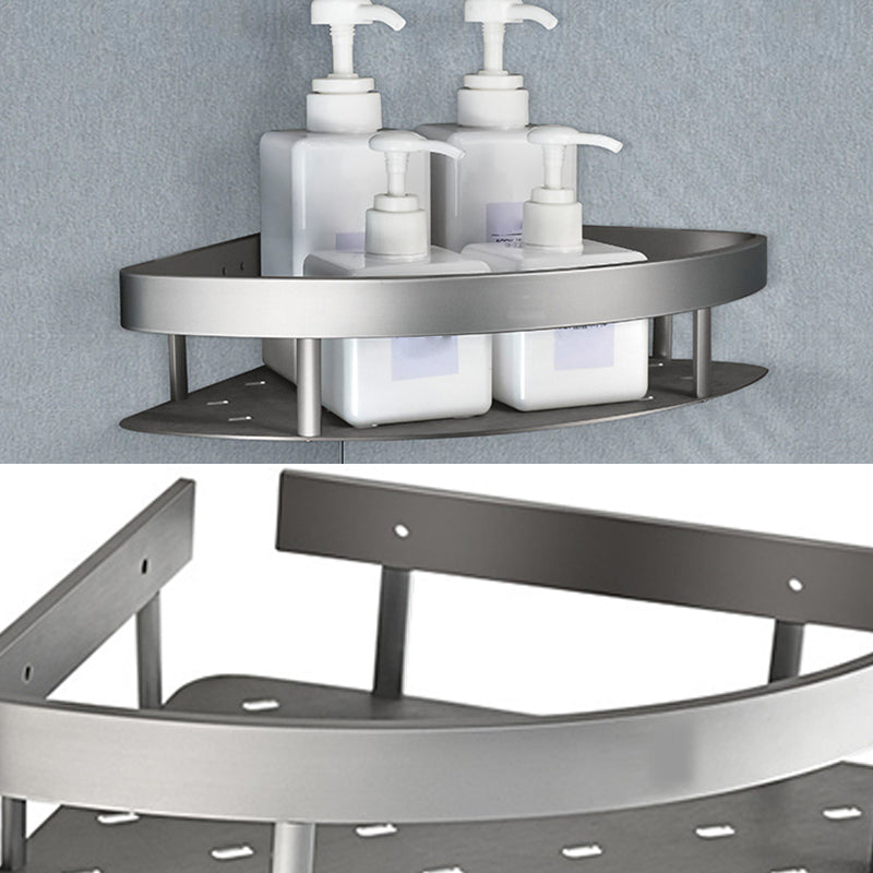 BowLift | Contemporary Metal 5-piece Bathroom Accessories Set with Bath Shelf