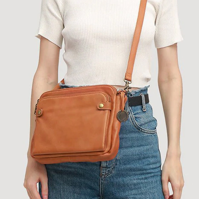 BowLift | Three-Layer-Leather-Crossbody-Shoulder- & Clutch-Bag
