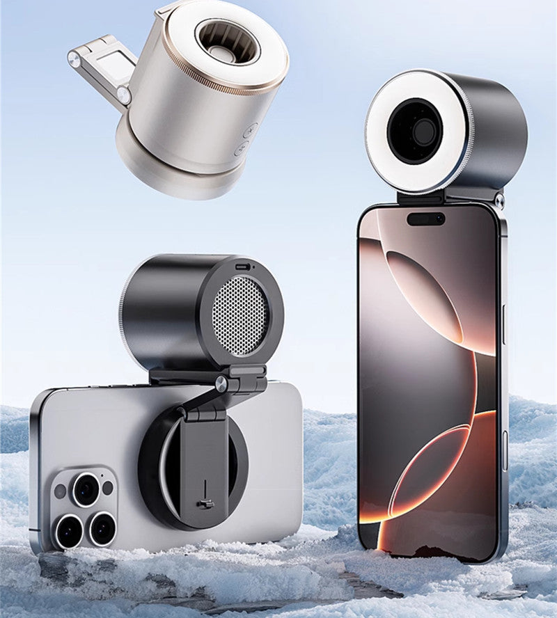 BowLift | 500mAh Magnetic Foldable Phone Stand Fan