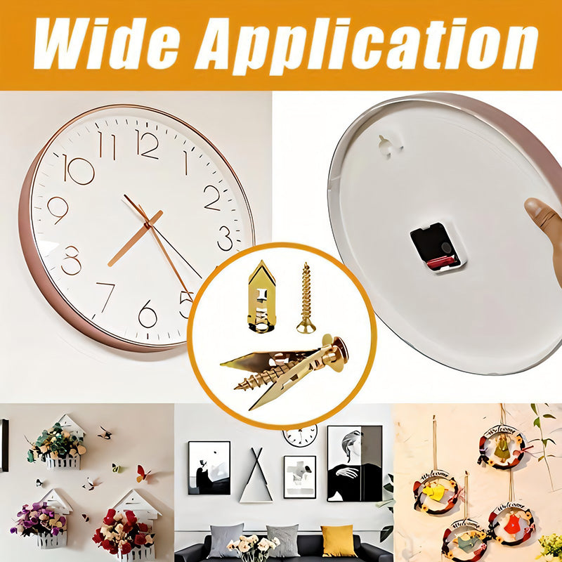 BowLift | Drywall Expansion Anchors + High Strength Zinc Screws Kit (Pack of 100)