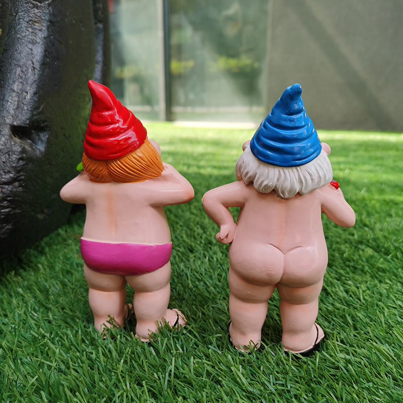 BowLift | Cheeky Garden Gnome Funny Statue