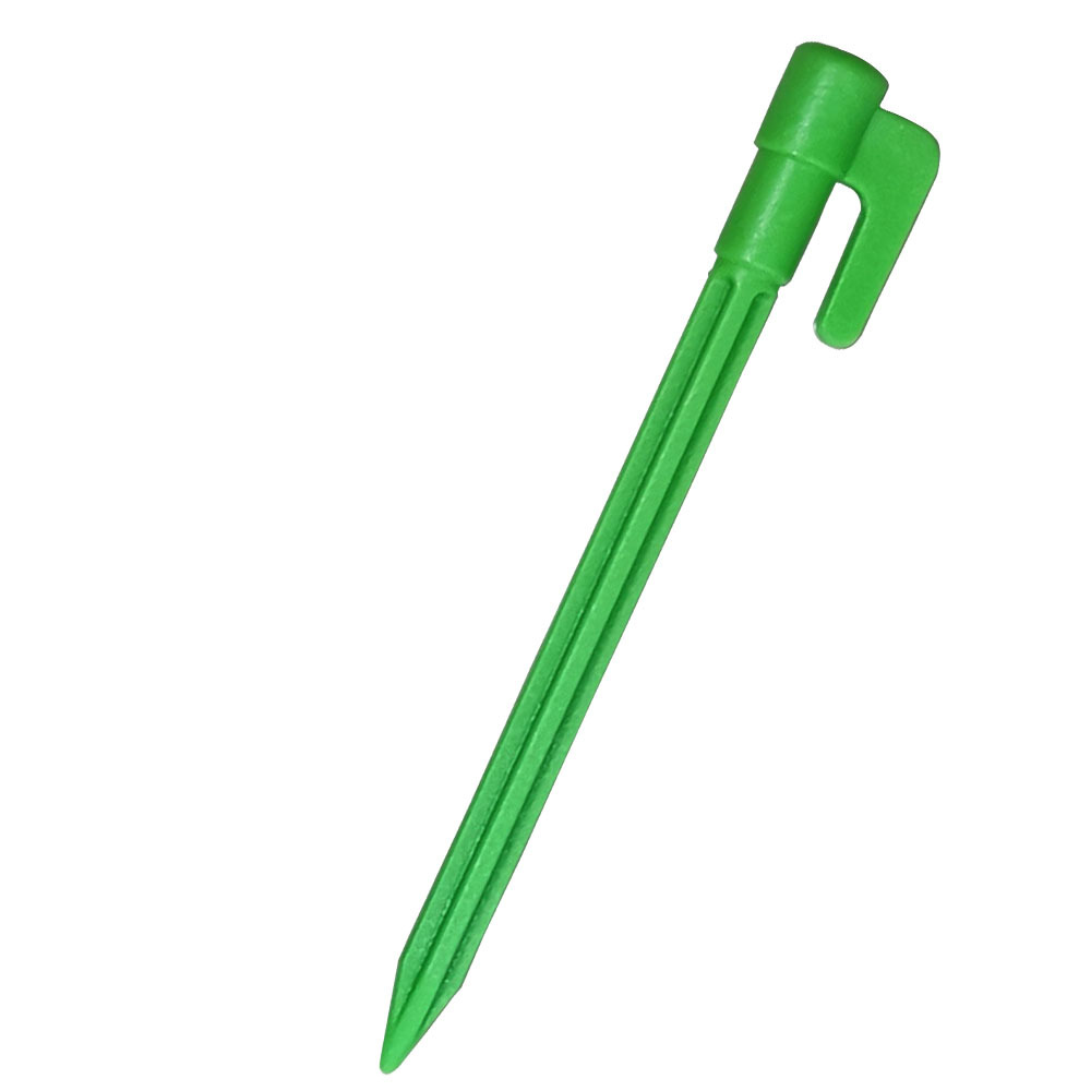 BowLift | Plastic Tent Stakes with Hooks – Camping Tent Pegs for Tarps and Canopies