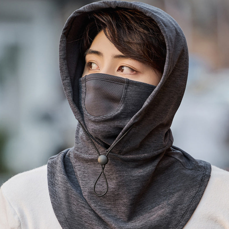 BowLift | Hooded Face Mask with Neck Warmer for Cycling