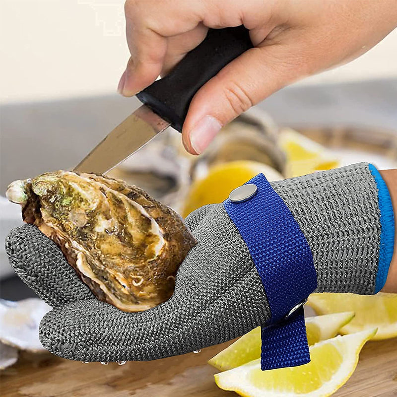 BowLift | Stainless Steel Mesh Metal Laboratory Protective Gloves