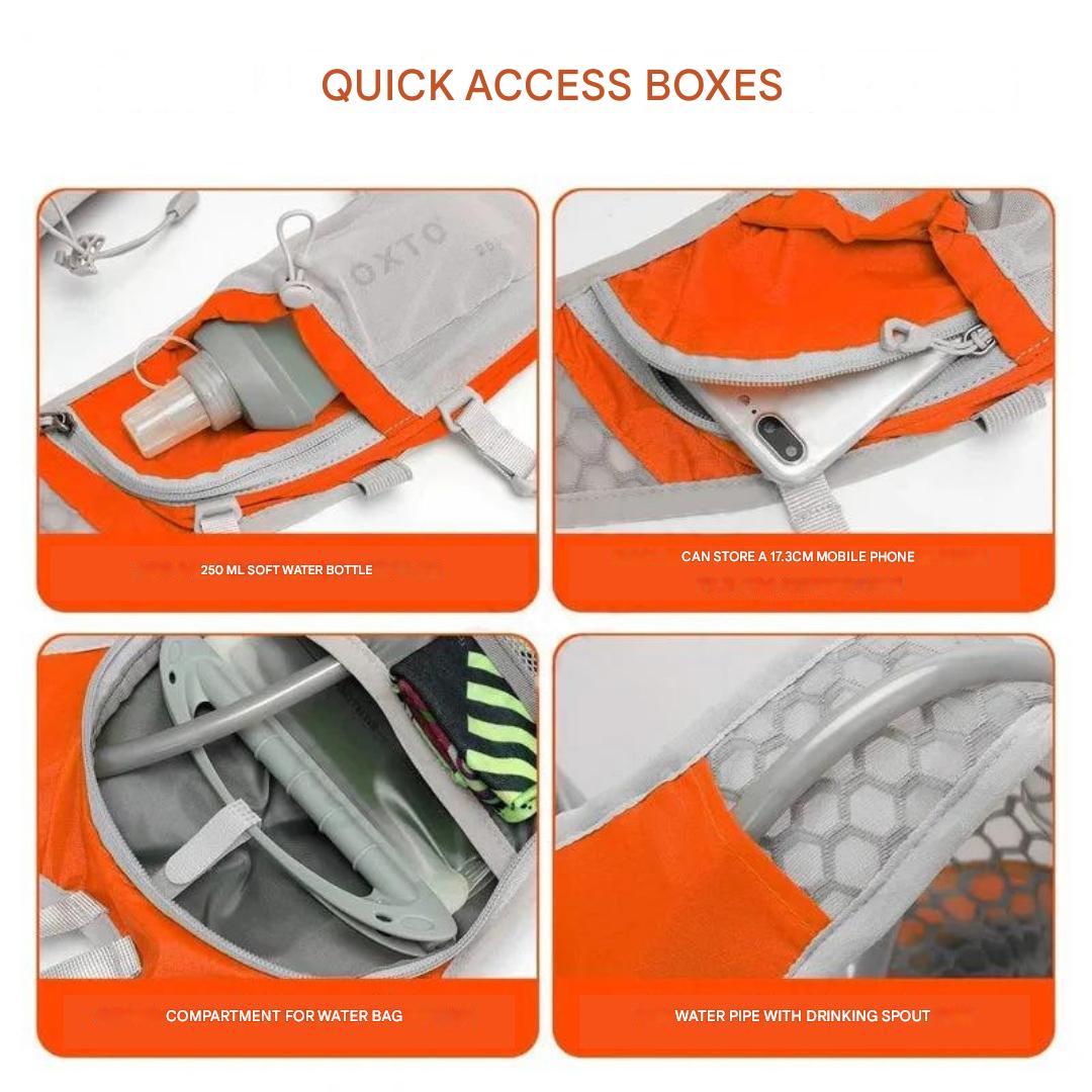 BowLift | HydroTrail Backpack with Built-in Water Bladder – Lightweight & Waterproof