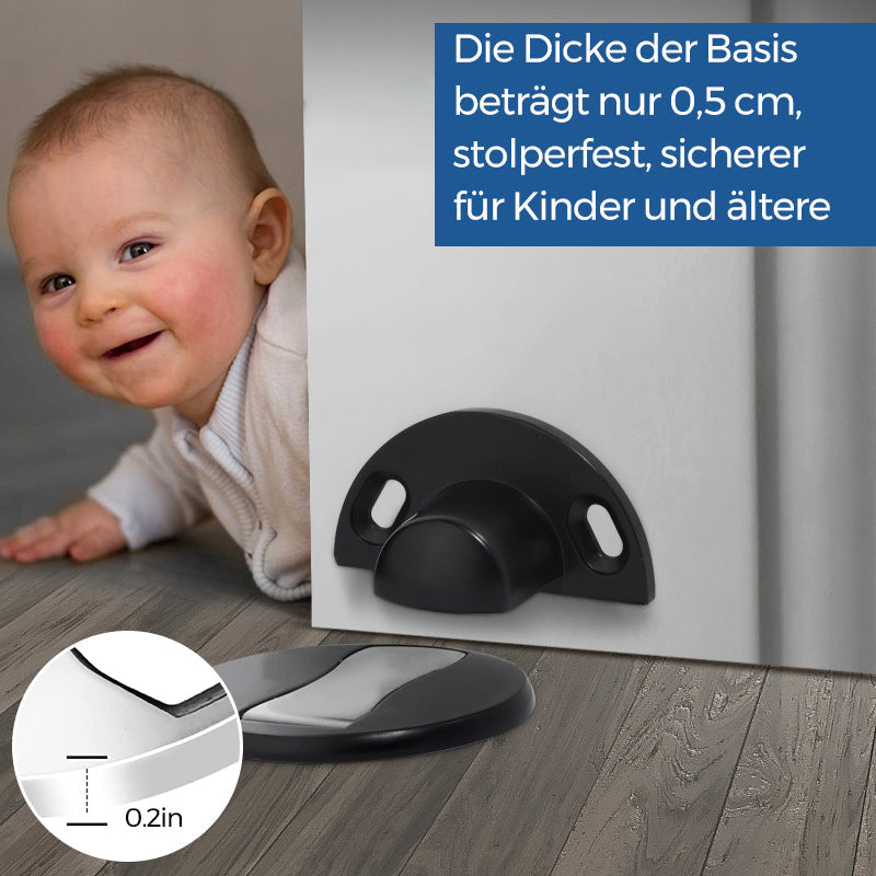 BowLift | Invisible magnetic door stop made of stainless steel