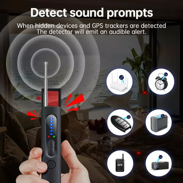BowLift | Hidden Camera & GPS Detector Advanced Privacy Protection Device