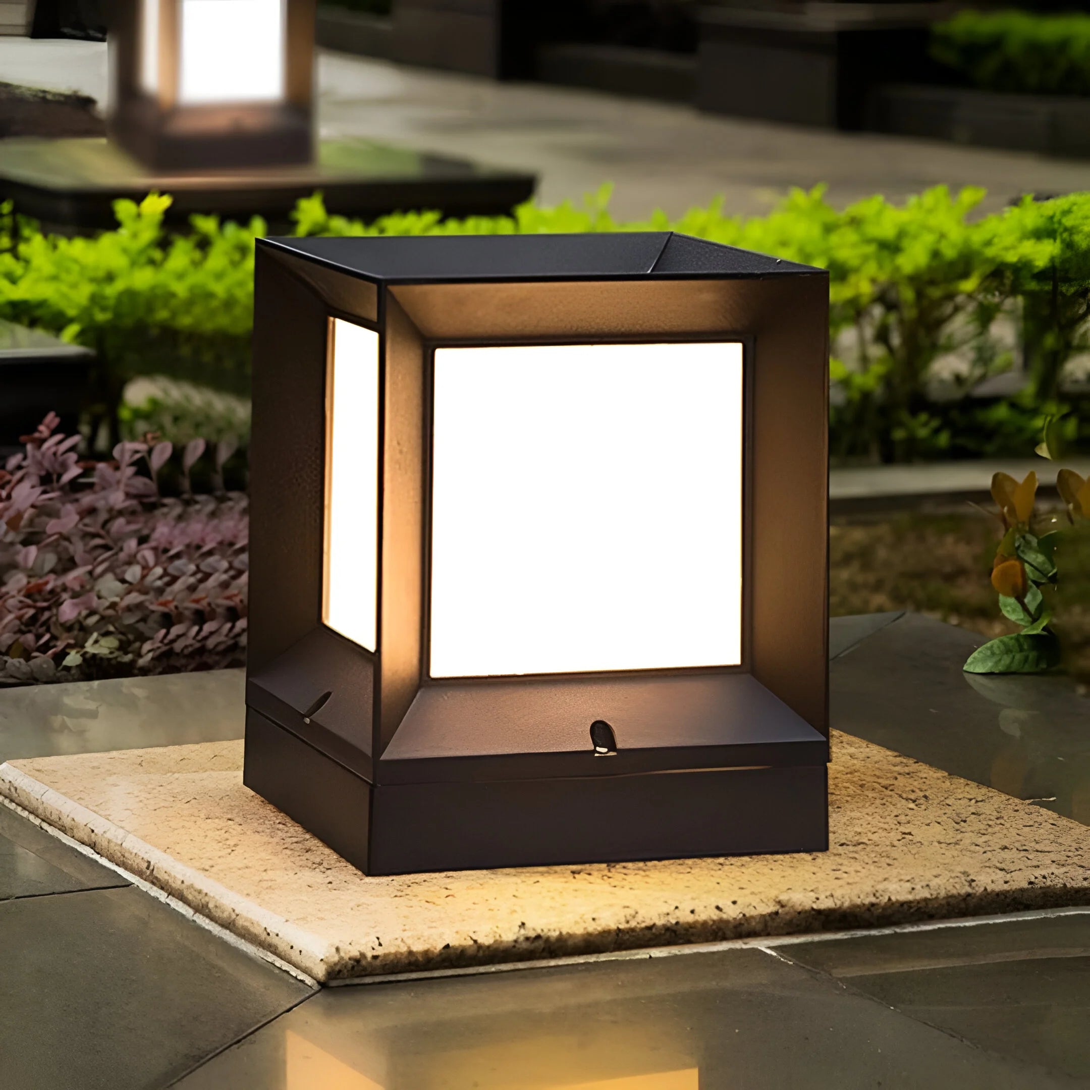 GlowPillar – Sleek Outdoor LED Light