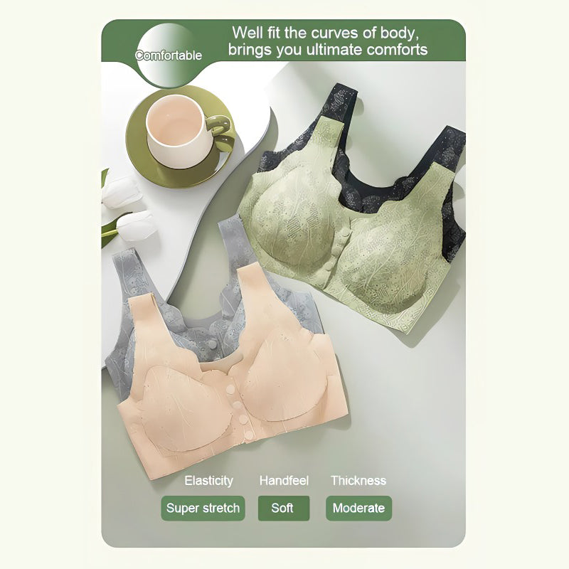 BowLift | Comfortable & Convenient Front Button Bra