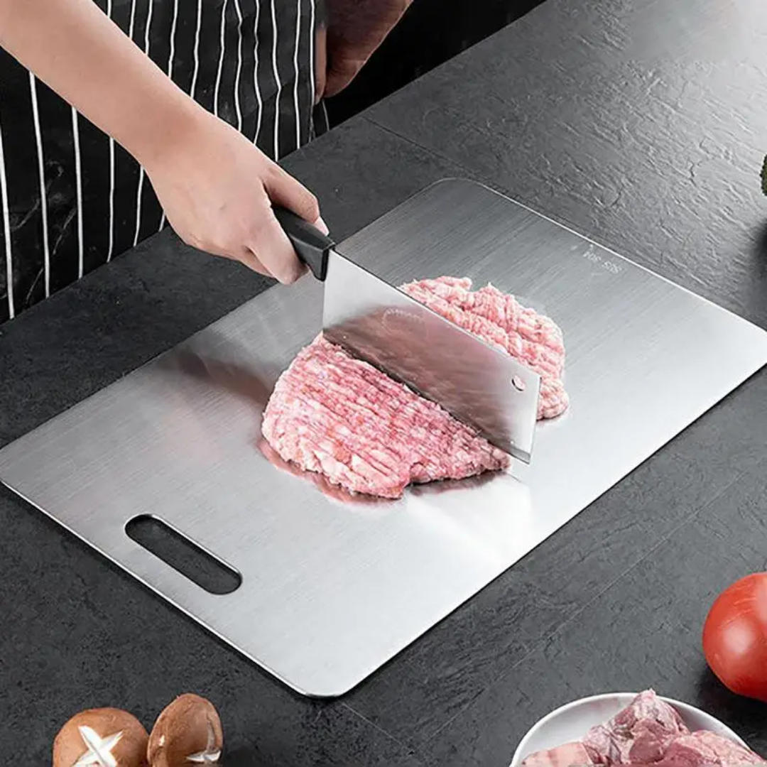 BowLift | Premium Stainless Steel Cutting Board - Stain and Scratch Resistant