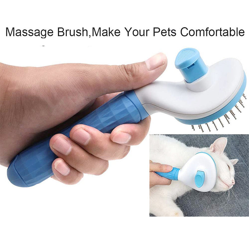 BowLift | Premium Pets Self-Cleaning Slicker Brush