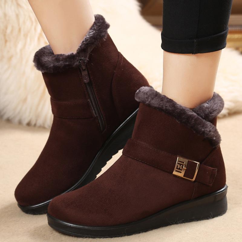 BowLift | Winter Women Plush Warm Ankle Snow Boots