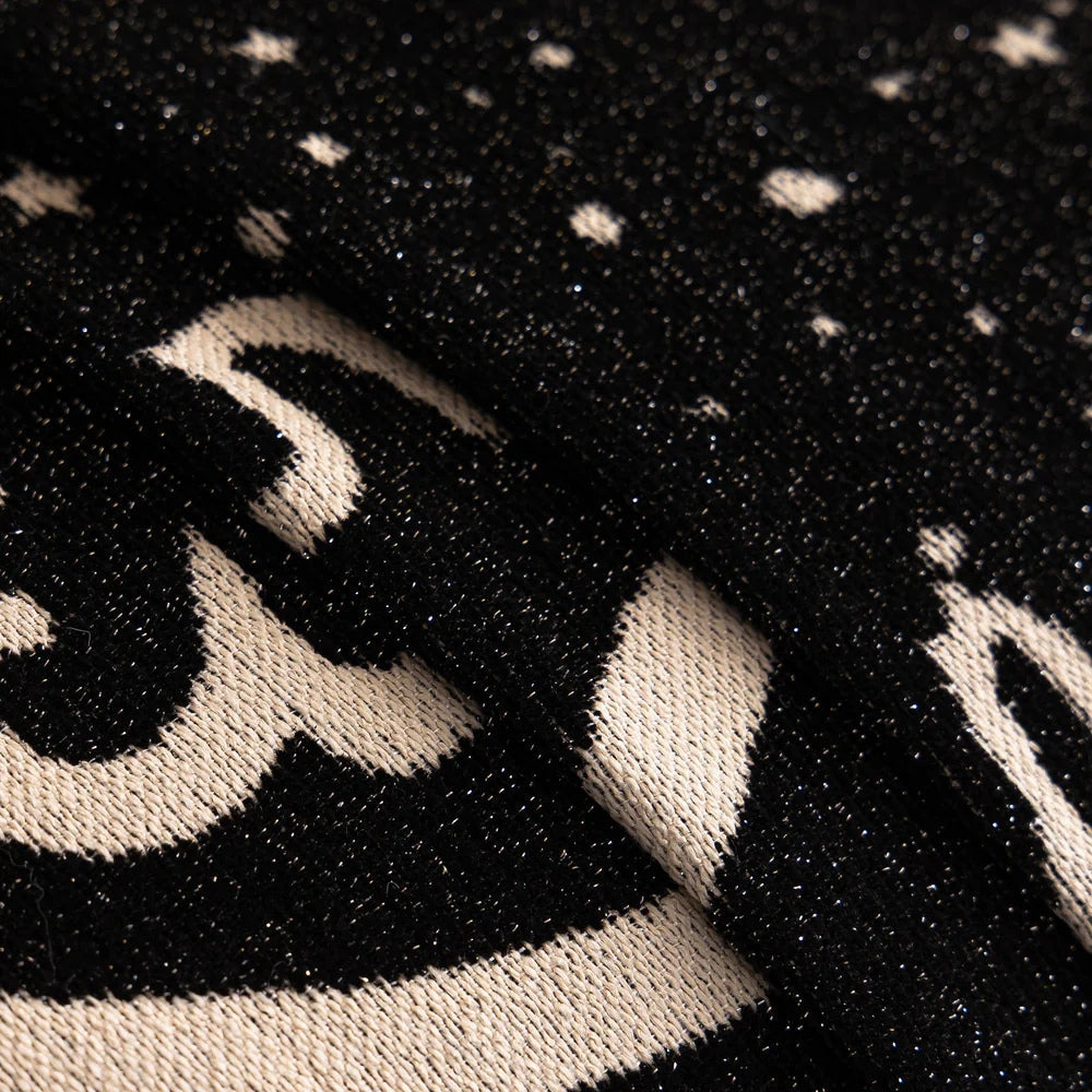 BowLift | Cursive Glittering Chenille Sofa Cover