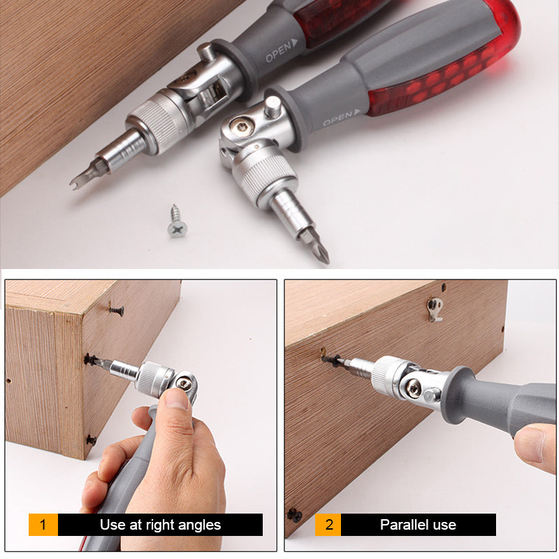 BowLift | 10 In 1 Ratchet Multitool Screwdriver Set