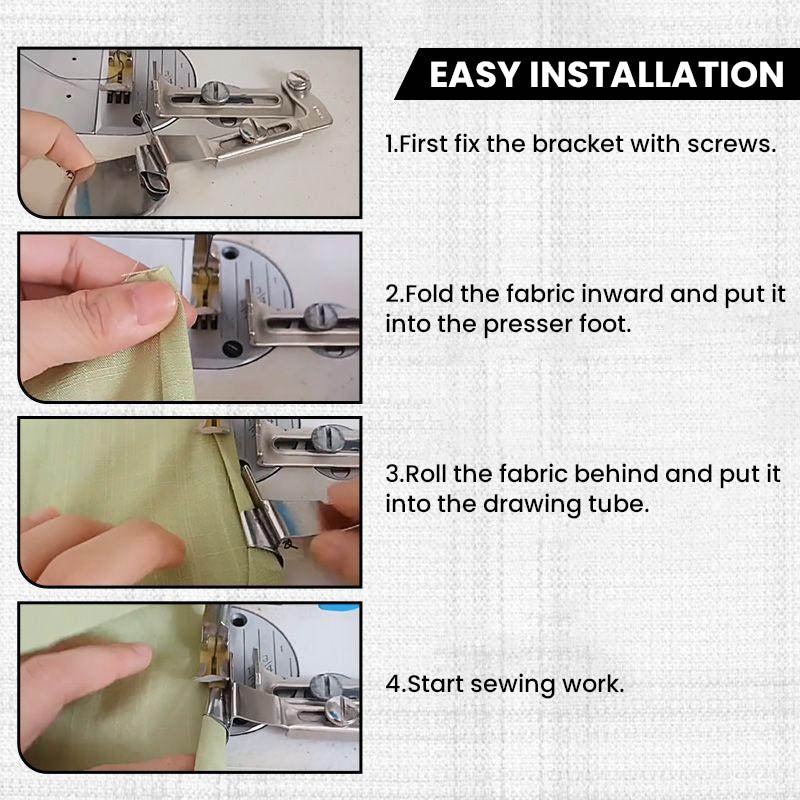 BowLift | Sewing Machine Hemming Roller