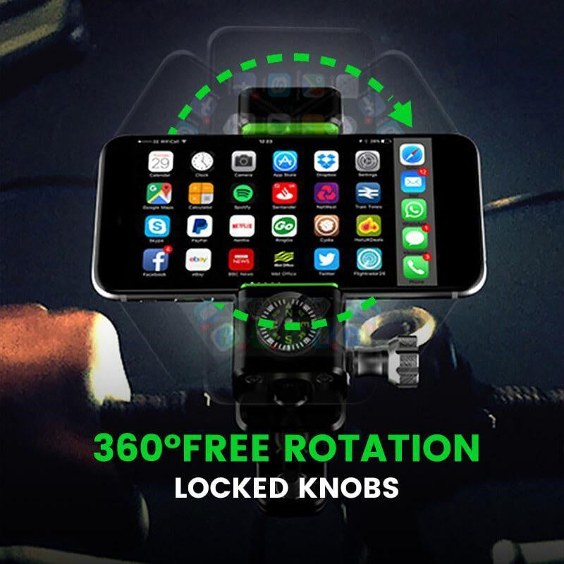 BowLift | Cycling Illuminated Compass Phone Holder