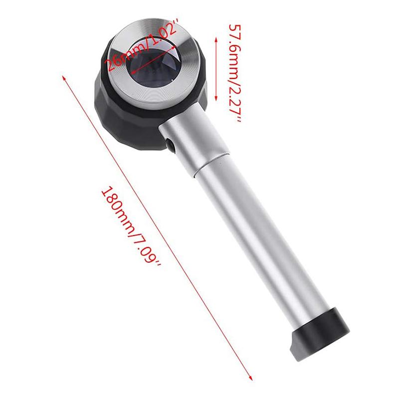 BowLift | 10X Magnifying Glass with Scale and LED Light