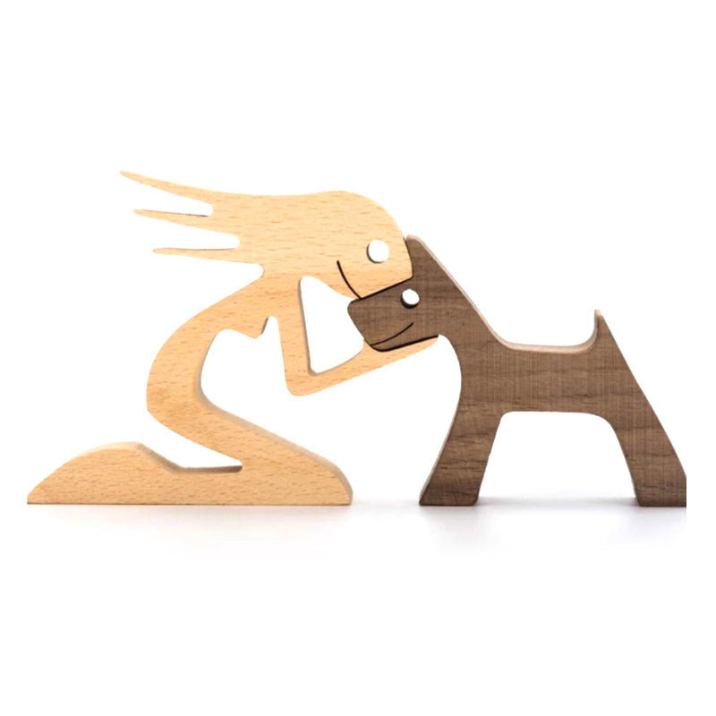 BowLift | Pet Lover - Wood Sculpture Table Ornaments