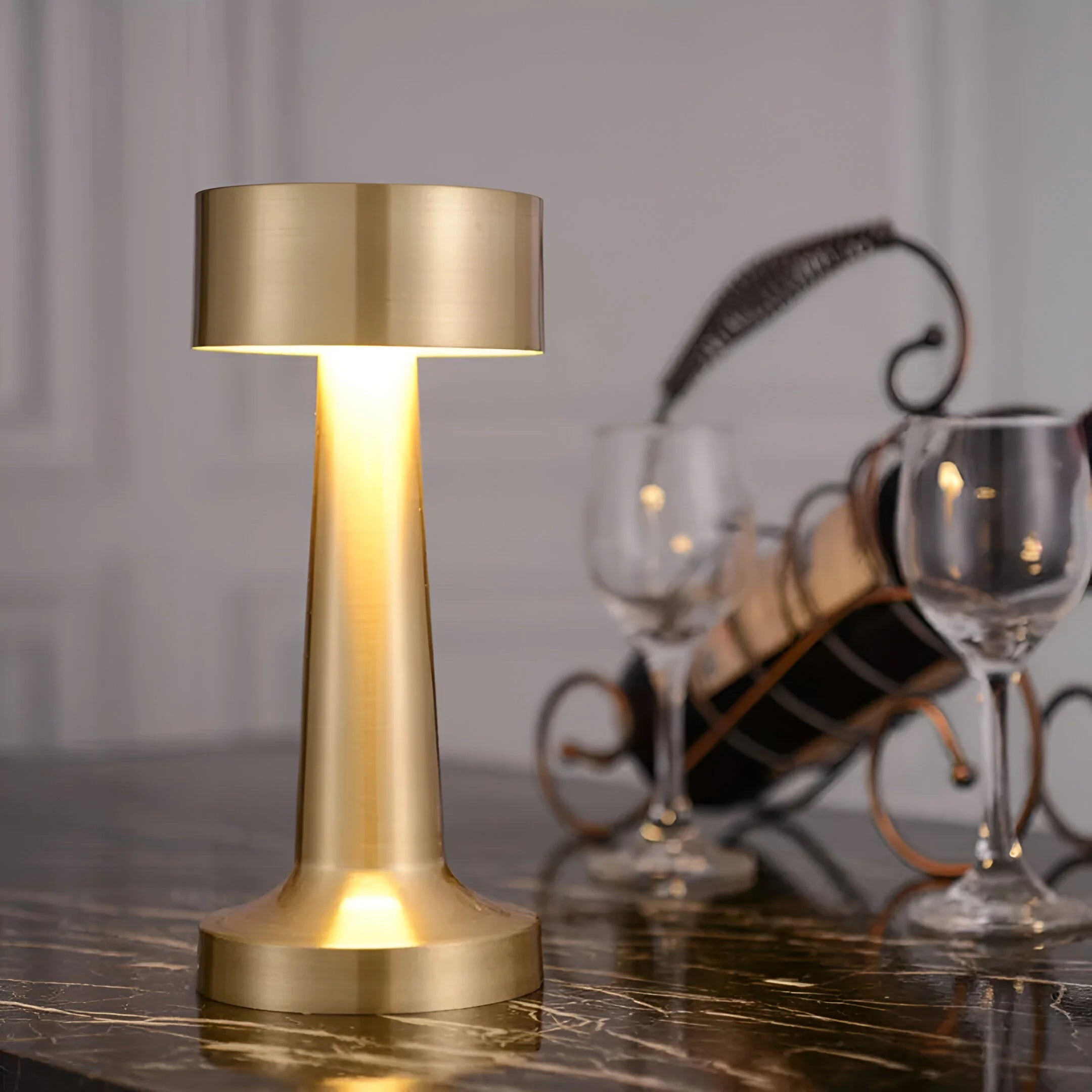 GlowSphere – Rechargeable LED Table Lamp