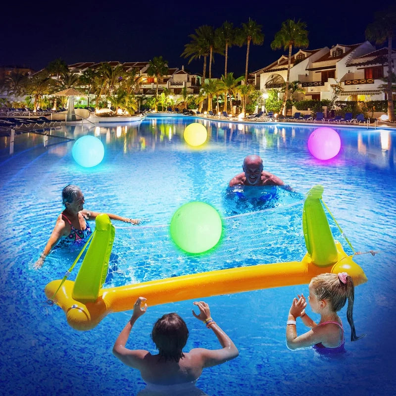 BowLift | Pool Decoration LED Light 16 Colors Glowing Beach Ball