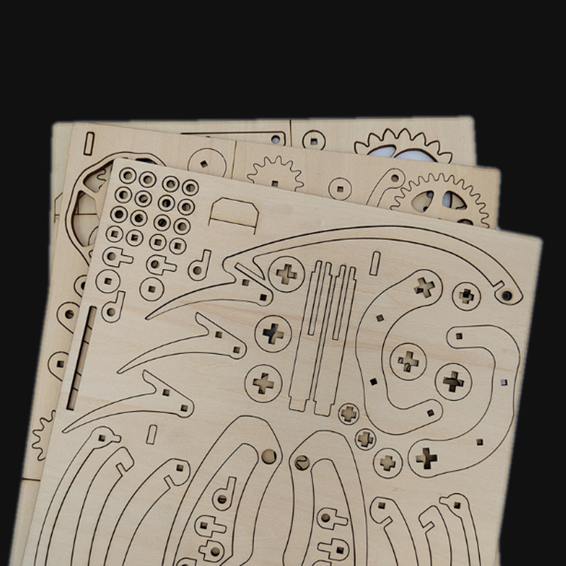 BowLift | Wood Kinetic Hummingbird Sculpture