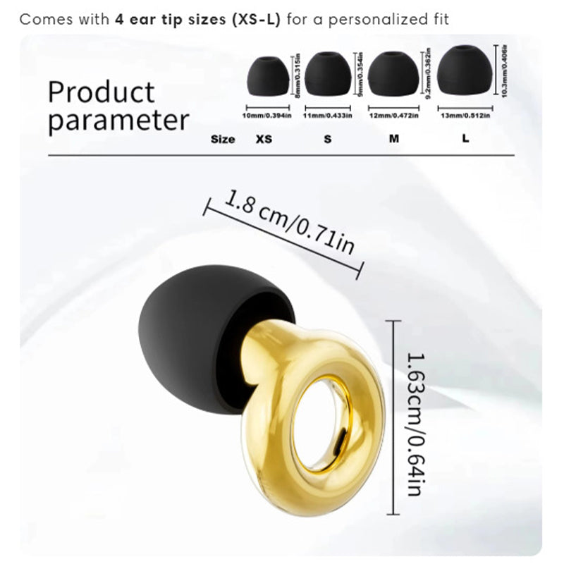 BowLift | Electroplating turbine silent earplugs
