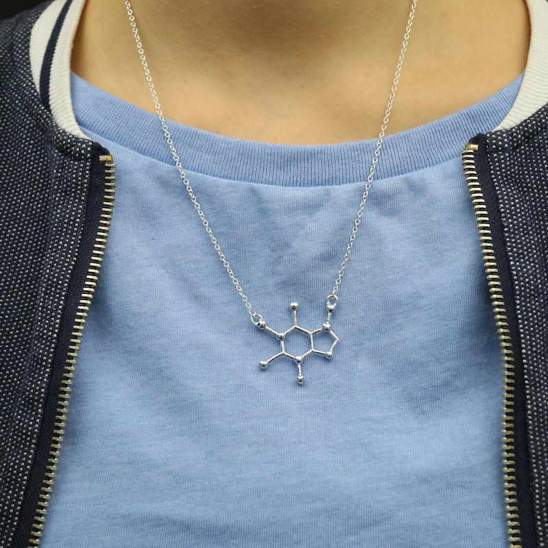 BowLift | Chemical Molecule Pendant Necklace