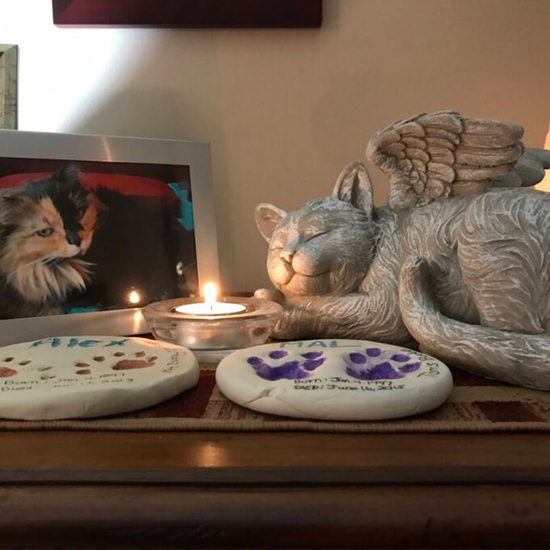 BowLift | Angel Dog and Cat Statue