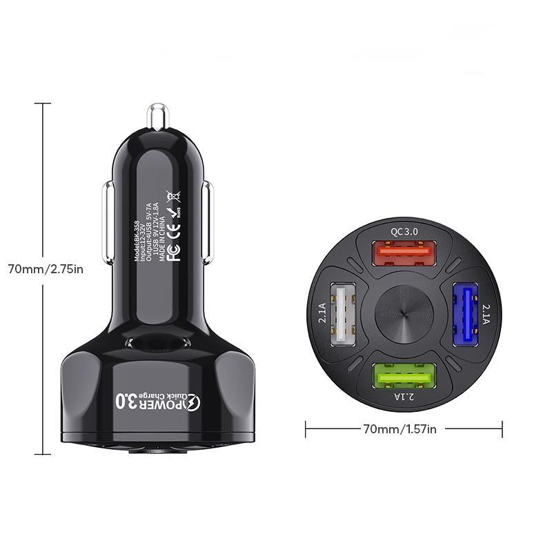 BowLift | 4-IN-1 Fast Charging Port for Car