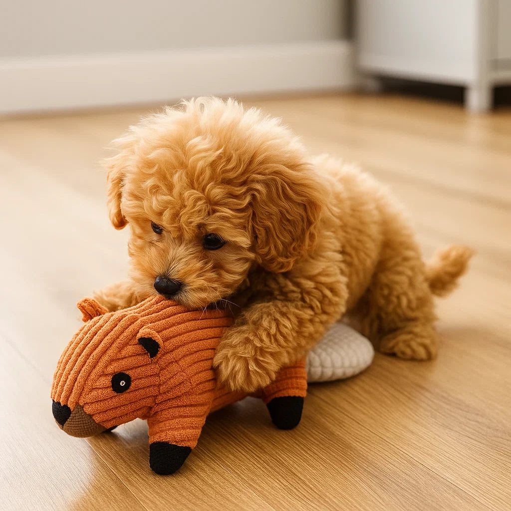 BowLift | Dog Toy Plush Squeaky Chew Animal