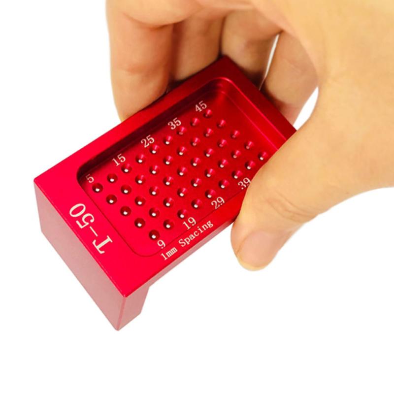 BowLift | 50-hole positioning T-shape ruler