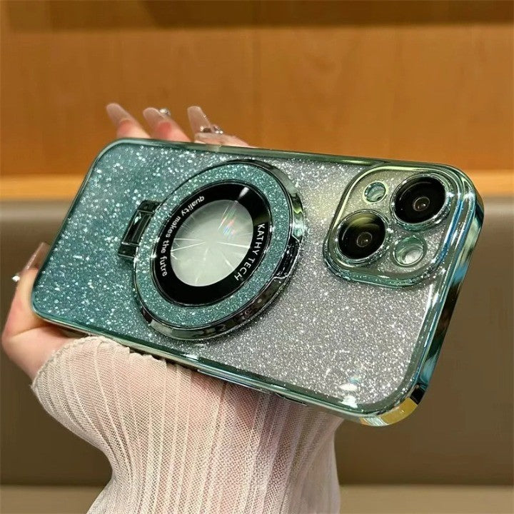 BowLift | Glitter Magnetic Ring Stand Phone Case