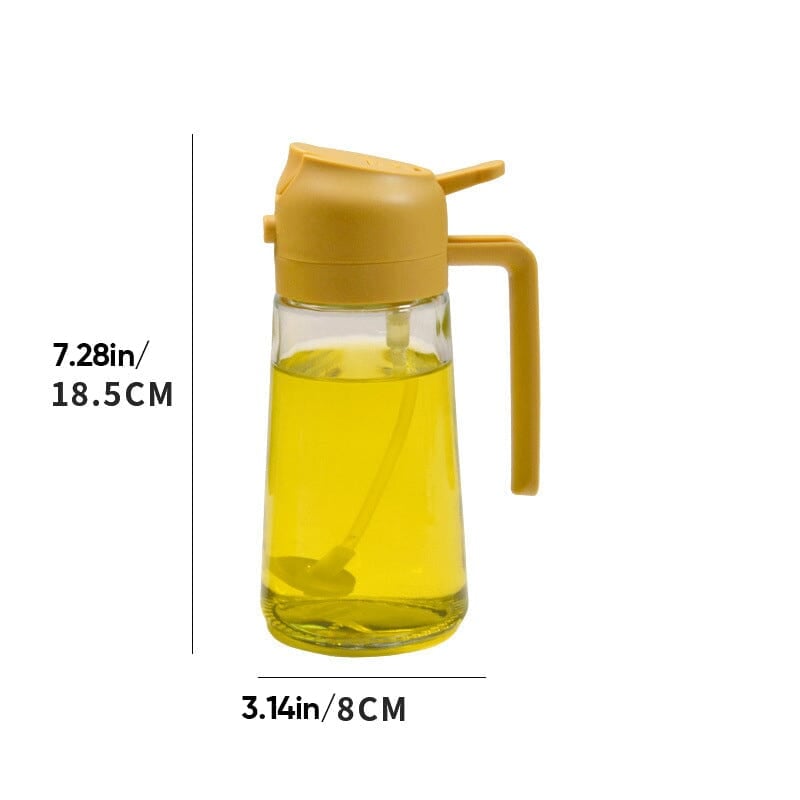 BowLift | 2-in-1 Glass Oil Sprayer and Dispenser