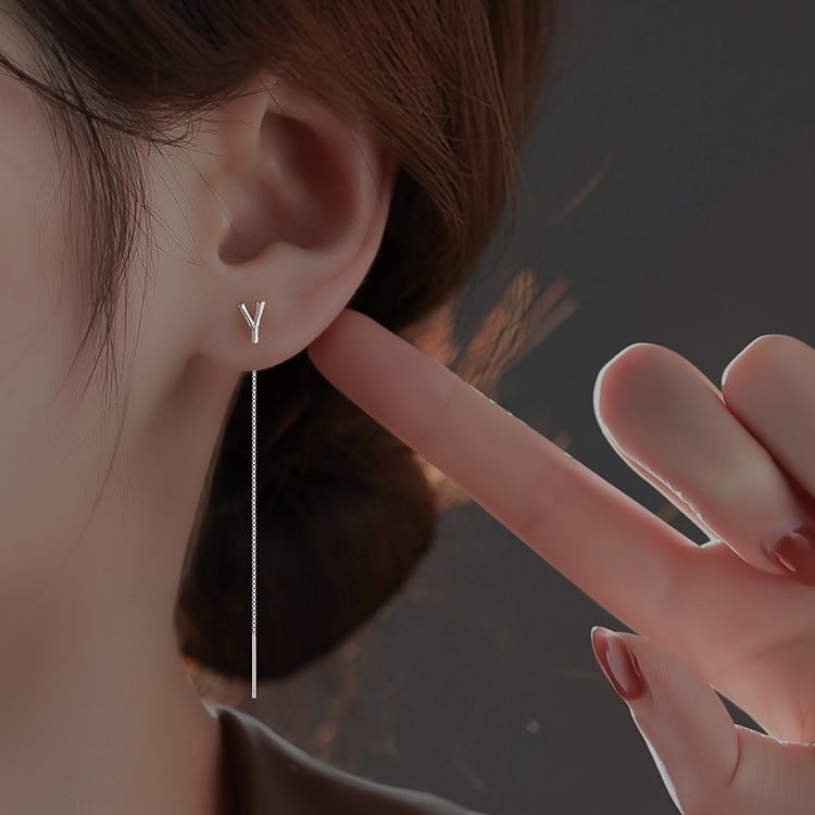 BowLift | Shiny Alphabet Earrings