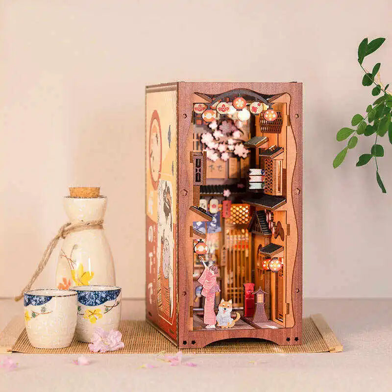 BowLift | PAUPOOTM 3D Wooden Puzzle Bookend