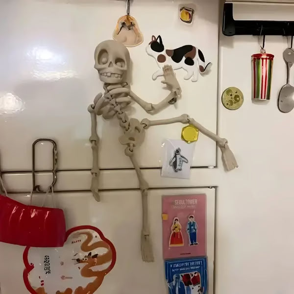 BowLift | 3D printed vintage skeleton magnetic figure