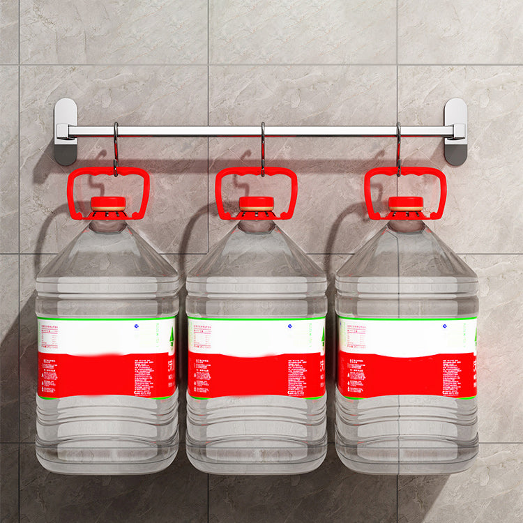 BowLift | 2-Piece Stainless Steel Slip Resistant Modern Chrome Bathroom Hardware Set