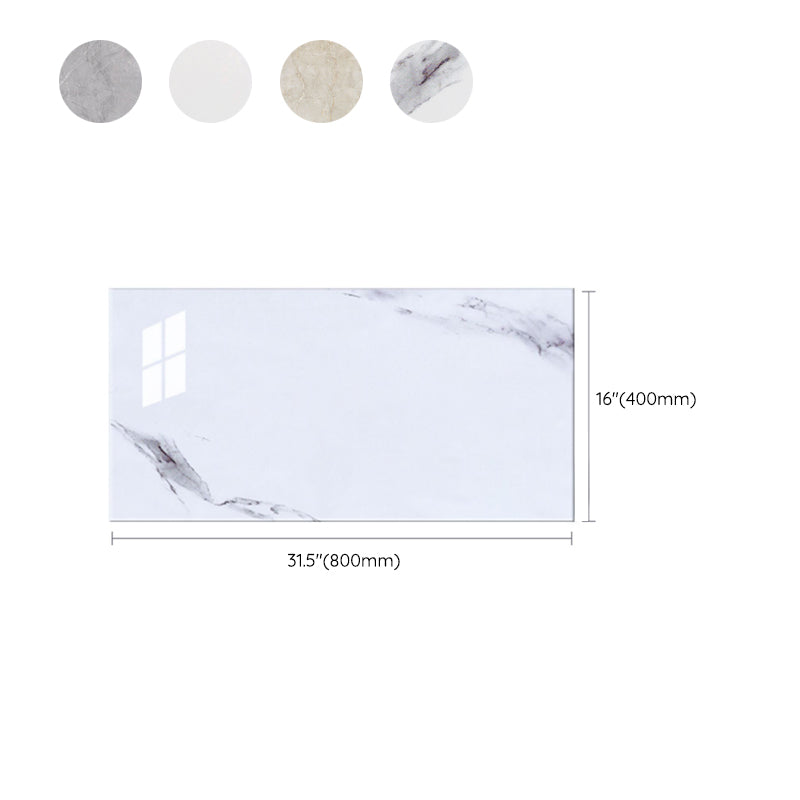 BowLift | Field tile wallpaper plastic waterproof peel and stick back wall with rectangular shape