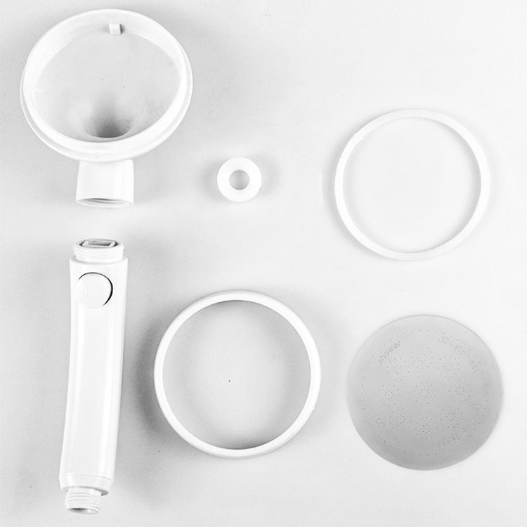 BowLift | Modern Plastic Showerhead Standard Round Handheld Showers